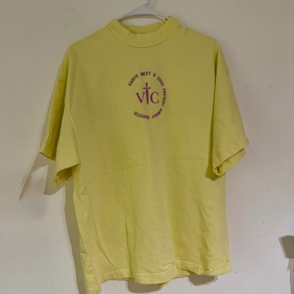Kanye West x Vous Church Sunday Service T-shirt